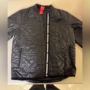 Nike Black Quilted Light Jacket